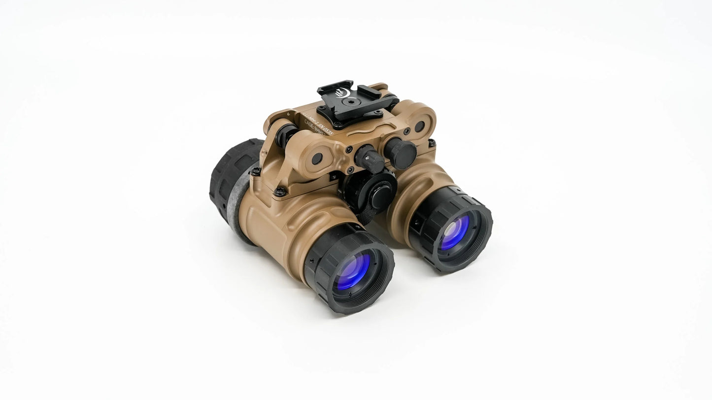 Low Light Innovations MH-1 Manual Gain Articulating Night Vision Goggle - BLACK